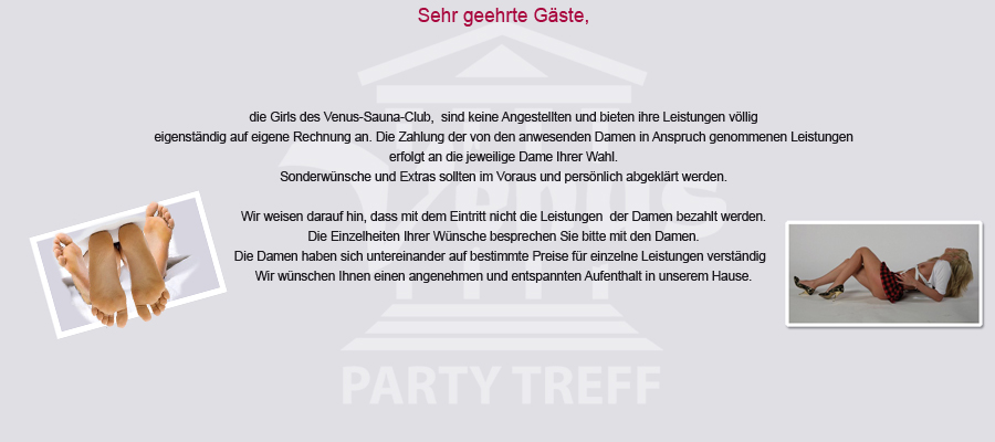 Venus Partytreff Preise